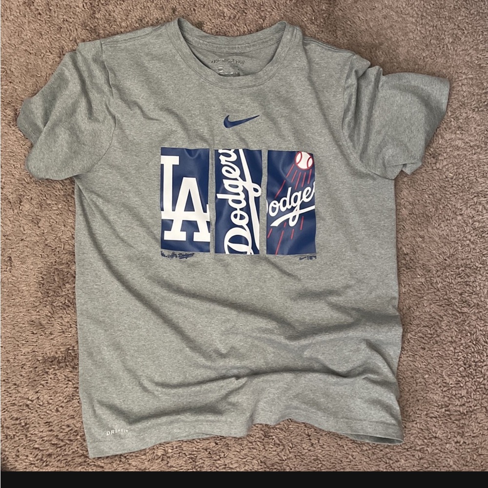 Nike X Dodgers drift boys xl shirt